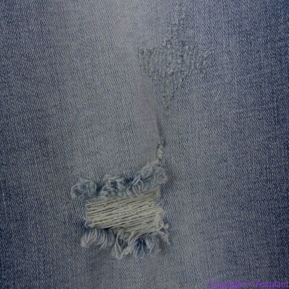 NEW Pistola cropped cuffed distressed jeans in better‎ half wash, 18W - Picture 8 of 14